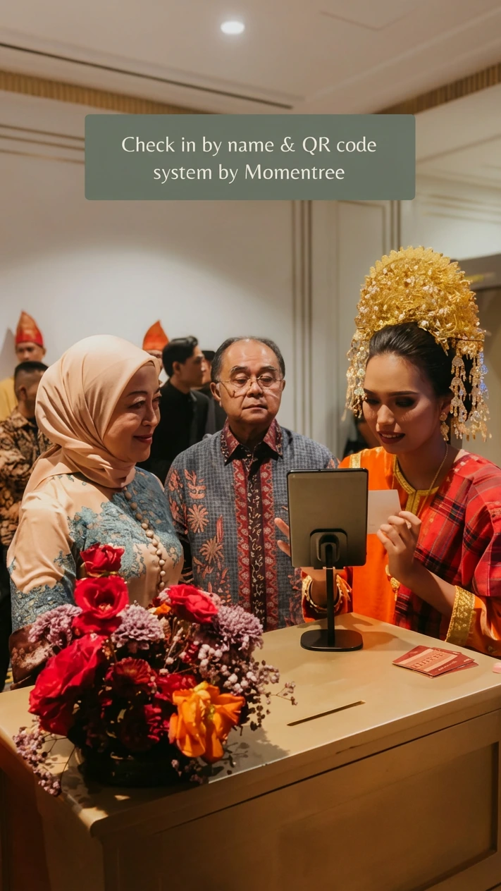 Undangan nikah digital elegan Momentree