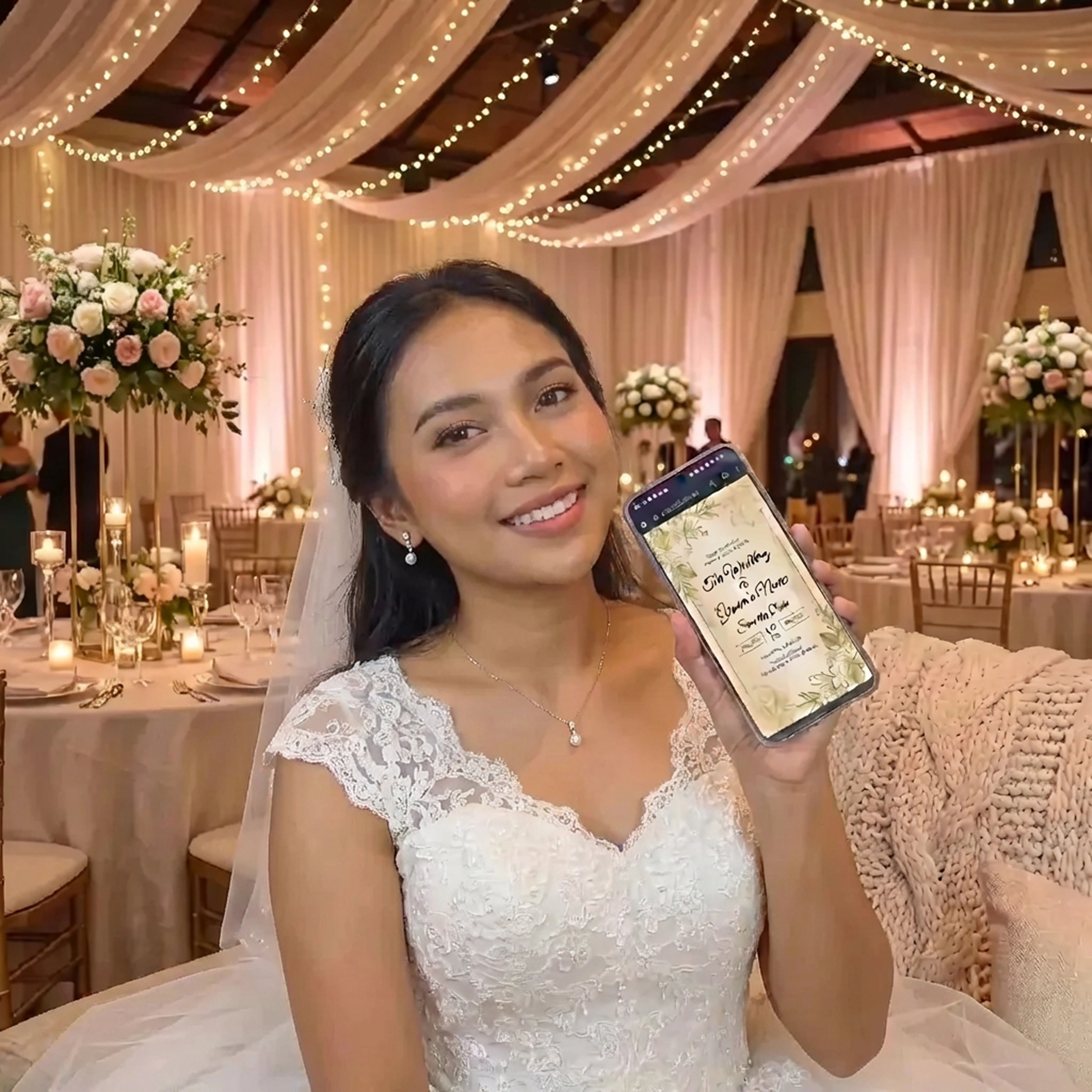 Kustom undangan digital pernikahan Momentree